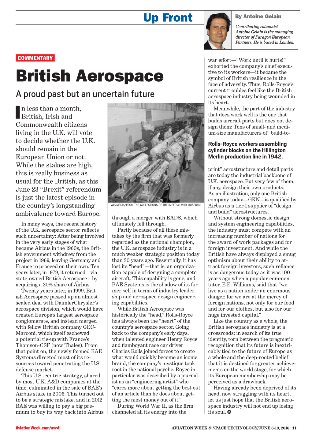 British Aerospace Face of Adversity