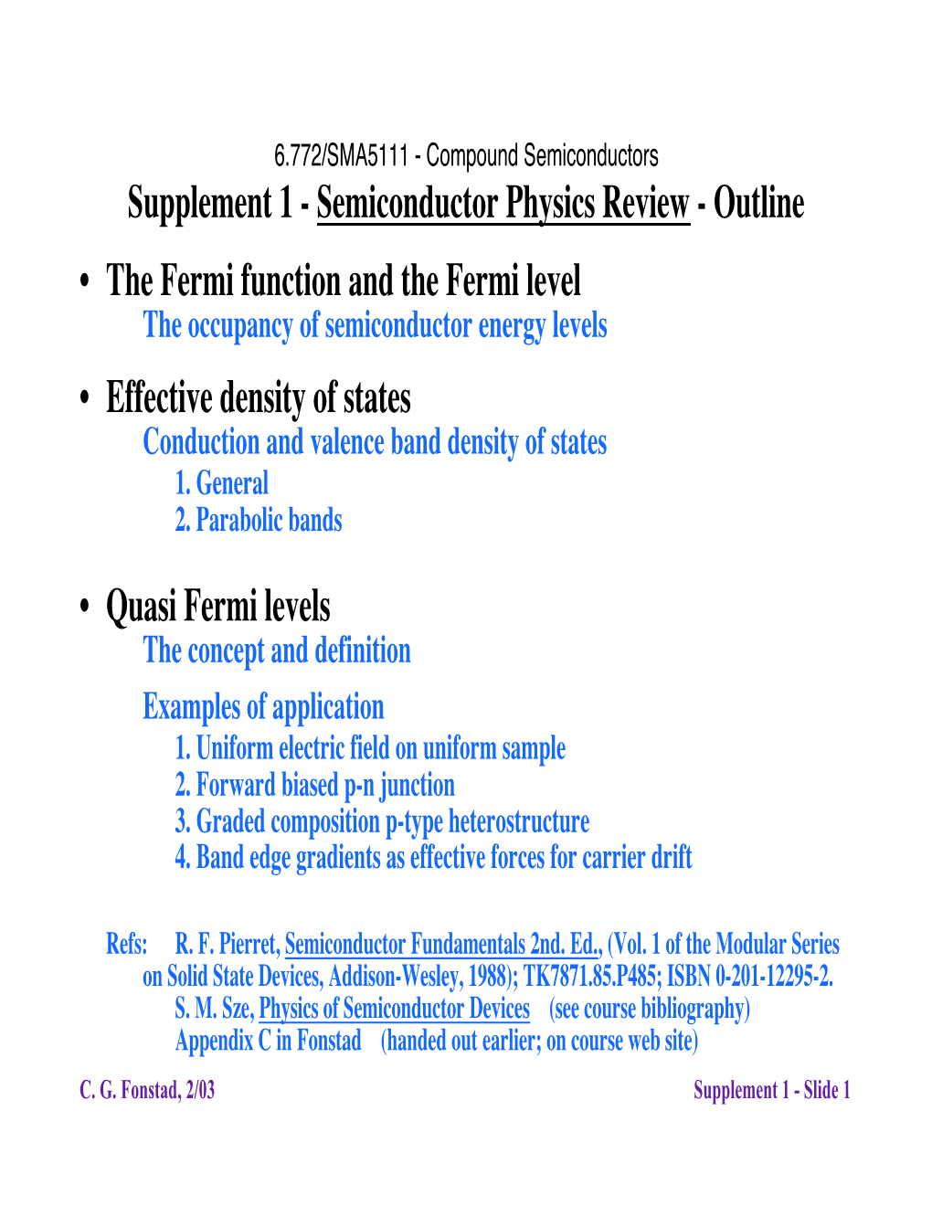 Quasi-Fermi Levels