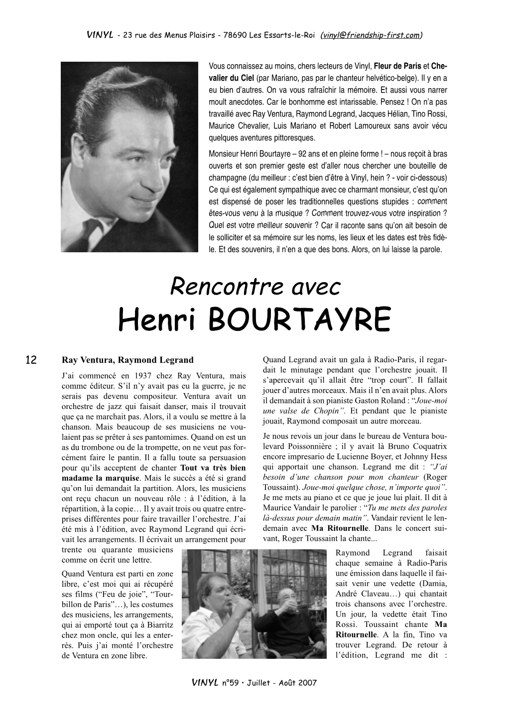 Henri BOURTAYRE