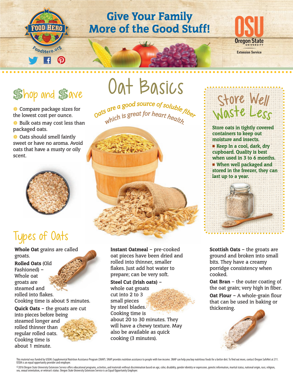 Oat Basics