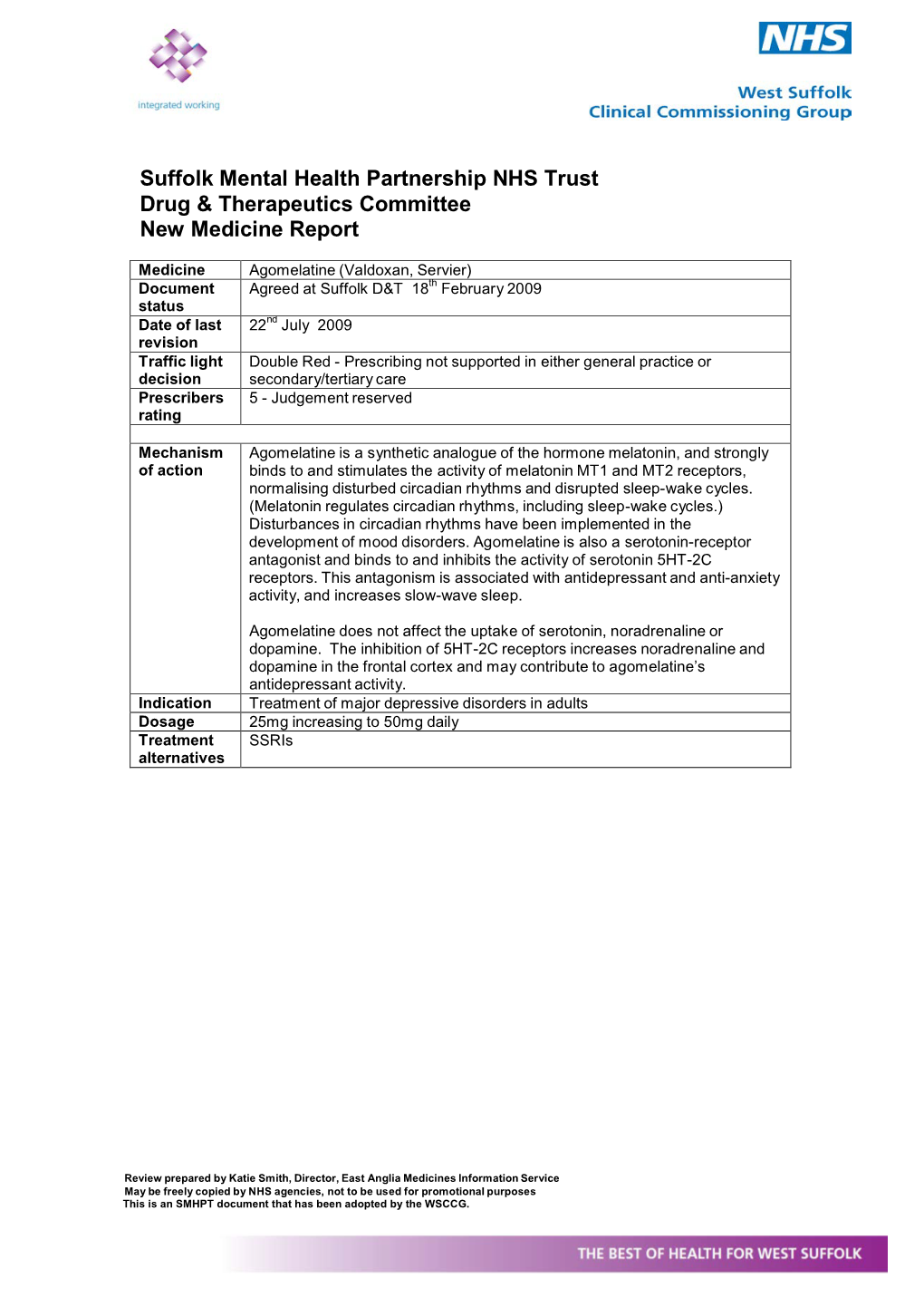 New-Medicine-Report-Agomelatine