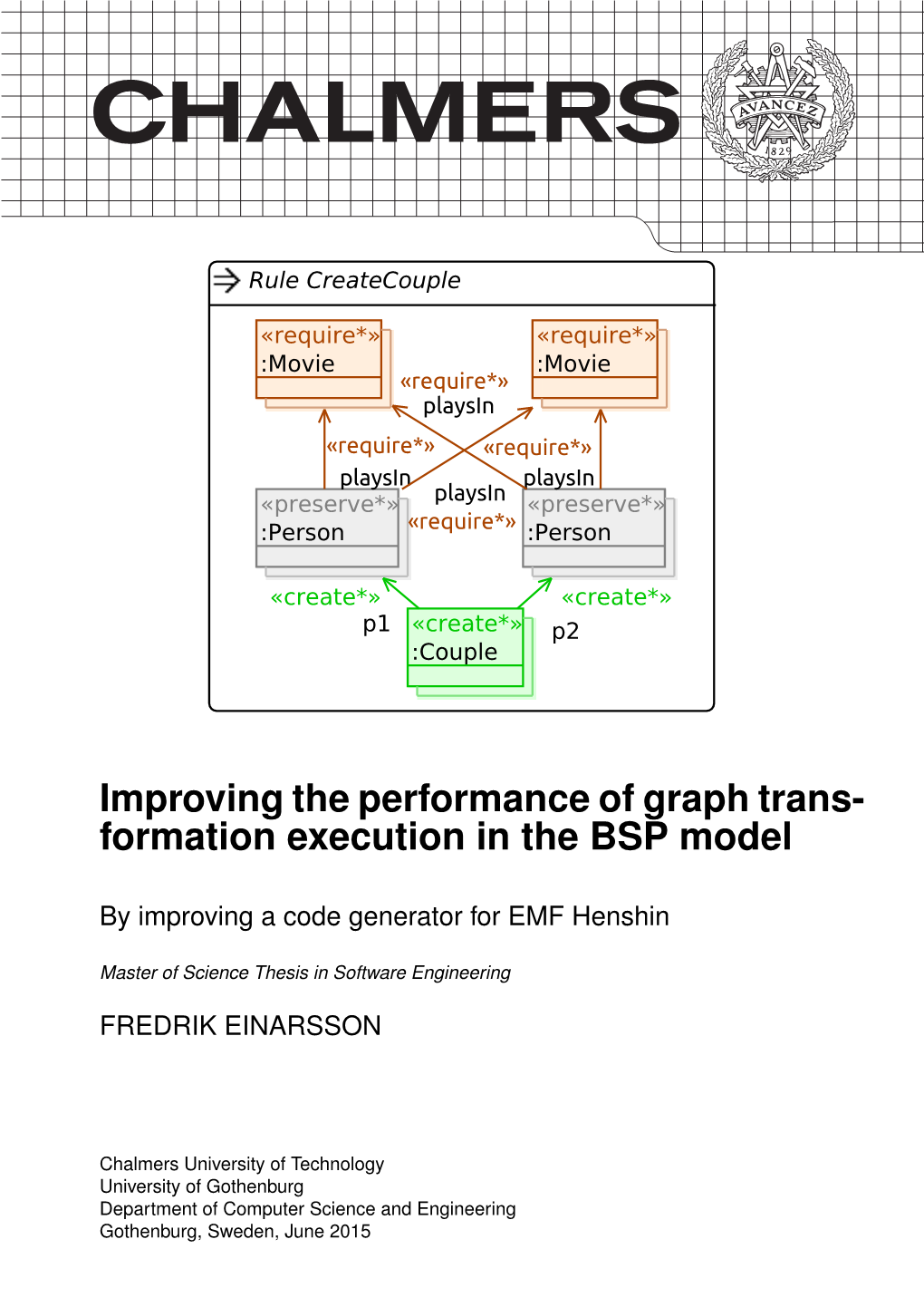 Improving the Performance of Graph Trans- Formation Execution in the BSP Model