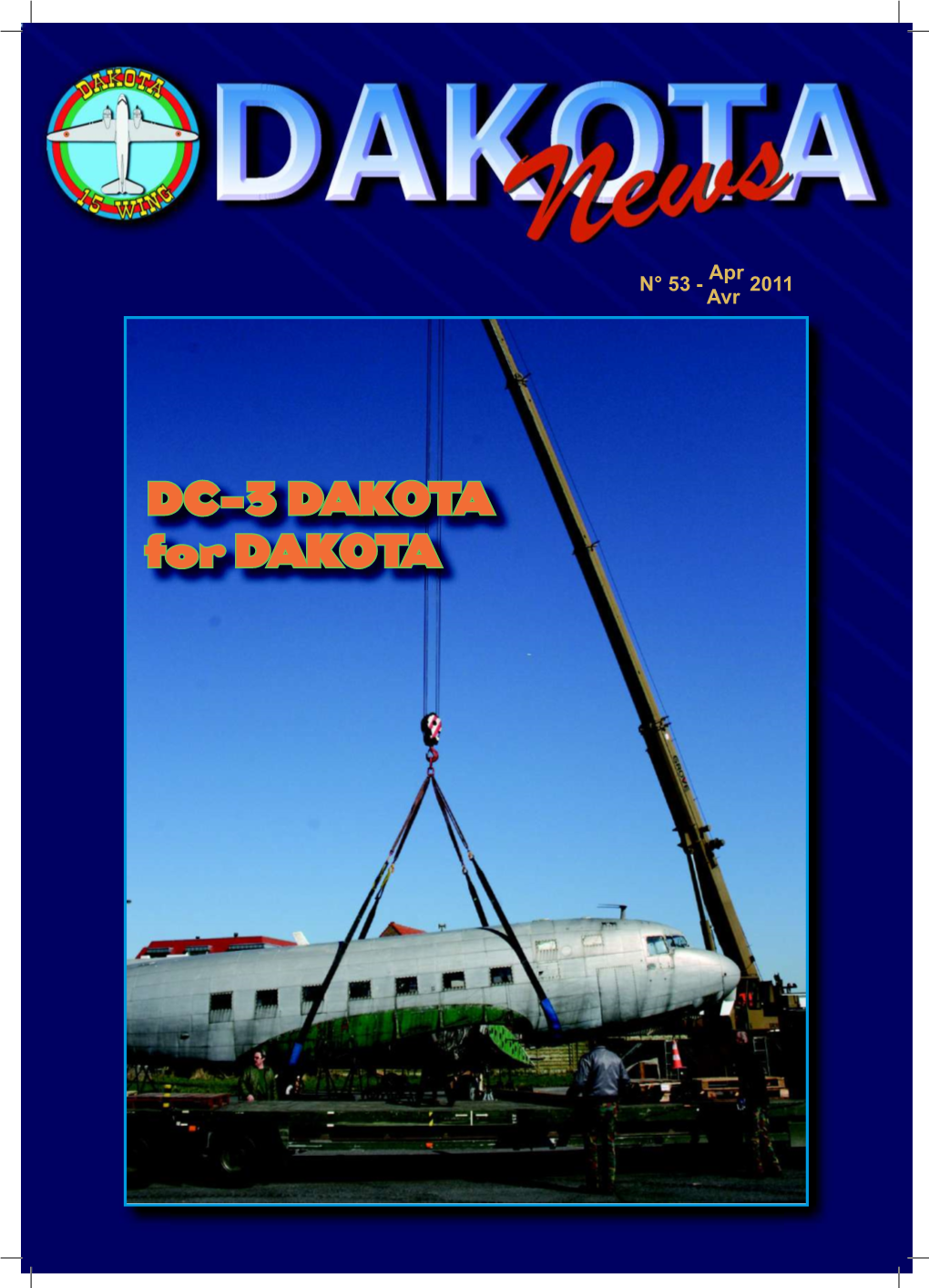 DC-3 DAKOTA for DAKOTA Inhoud Sommaire