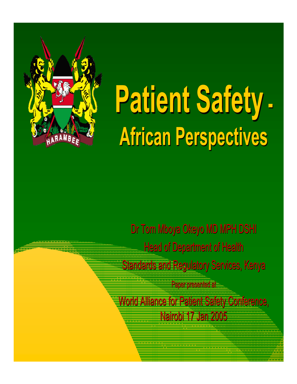 Patient Safety