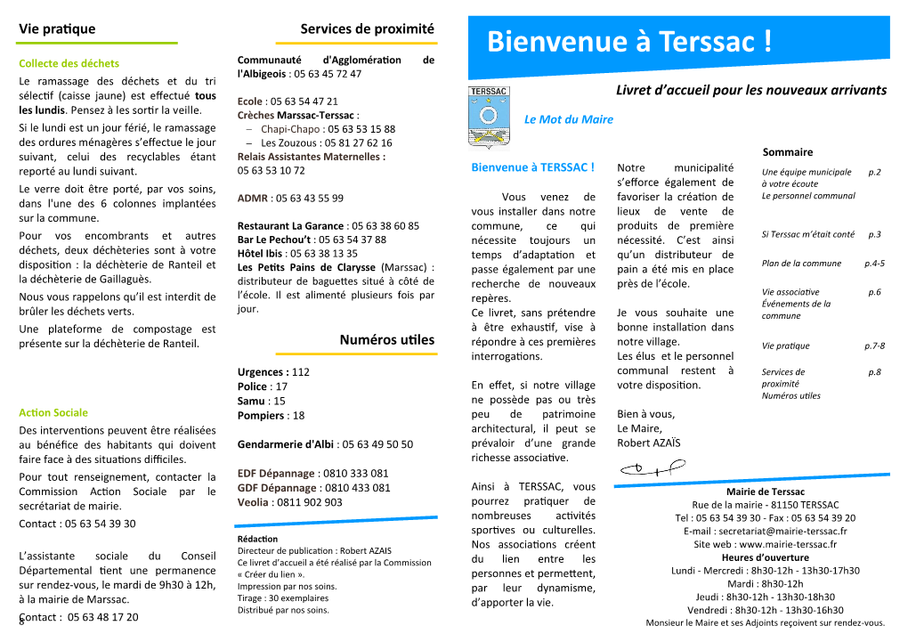 Bienvenue À Terssac !