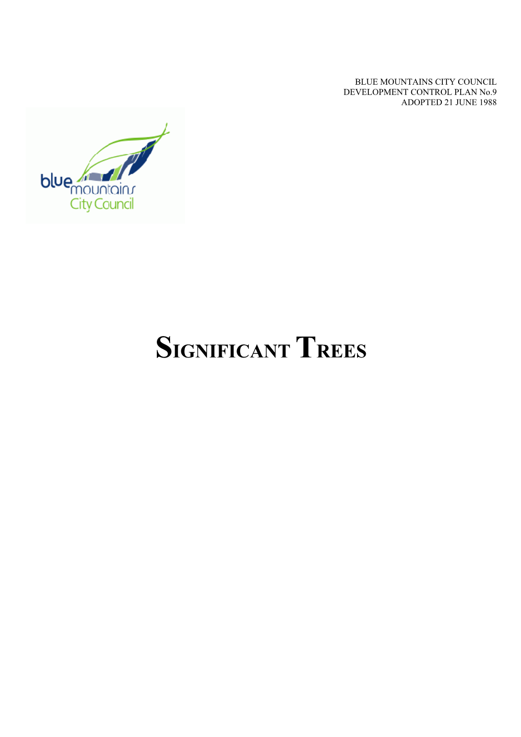 Significant Trees