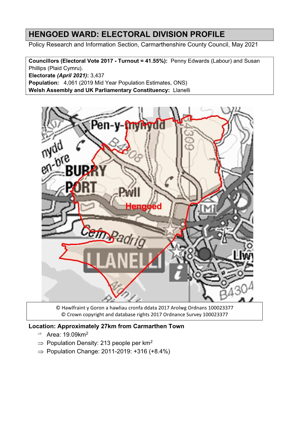 Hengoed Ward (488KB, Pdf)