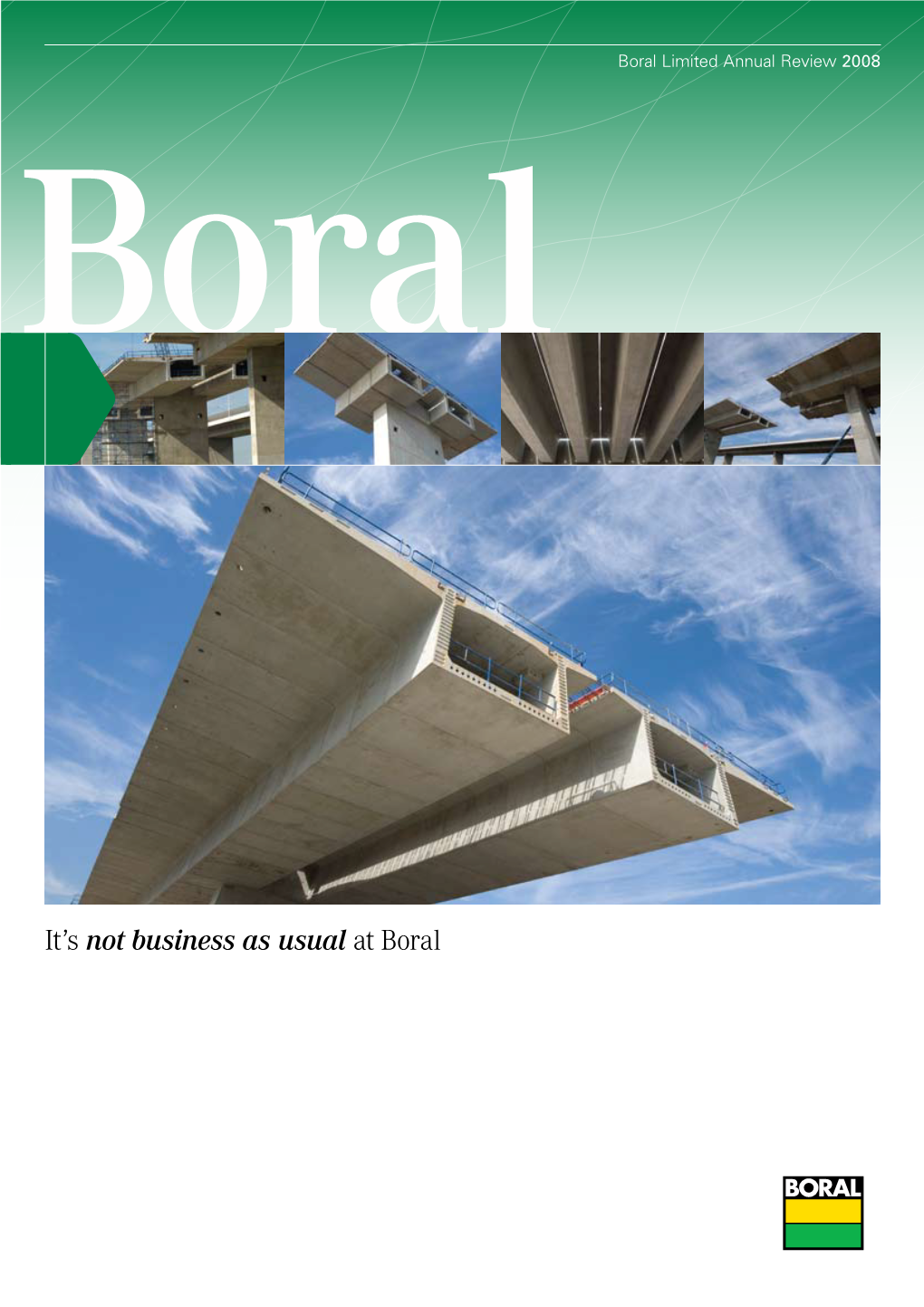 It's Not Business As Usual at Boral