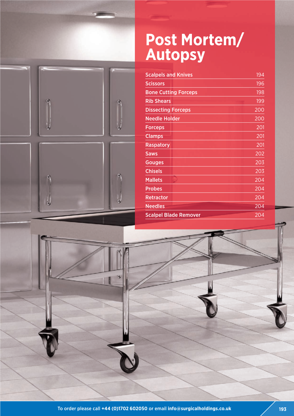 Post Mortem/ Autopsy