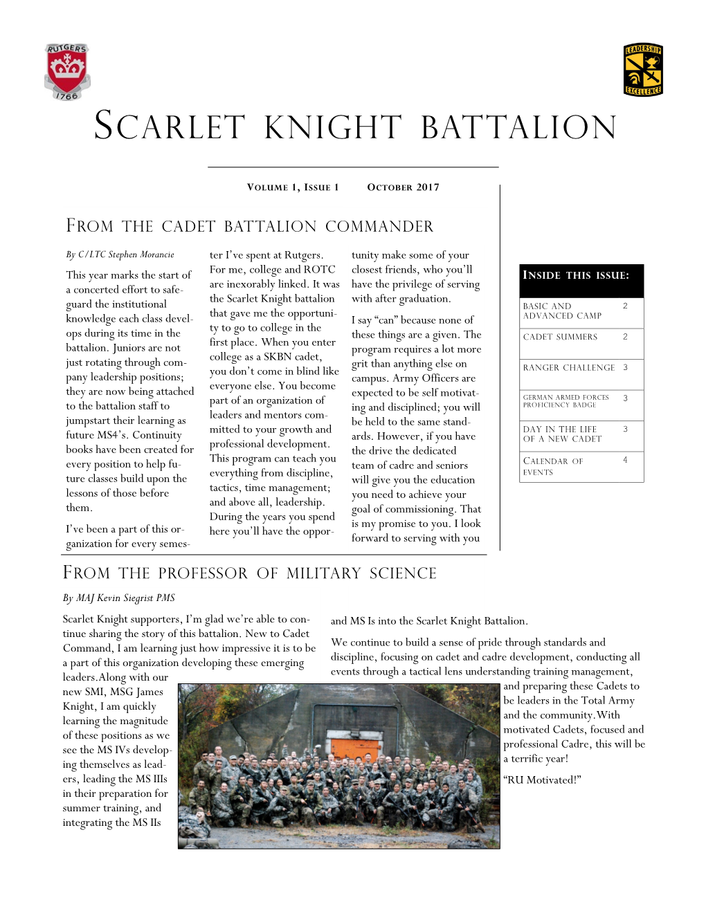 Scarlet Knight Battalion