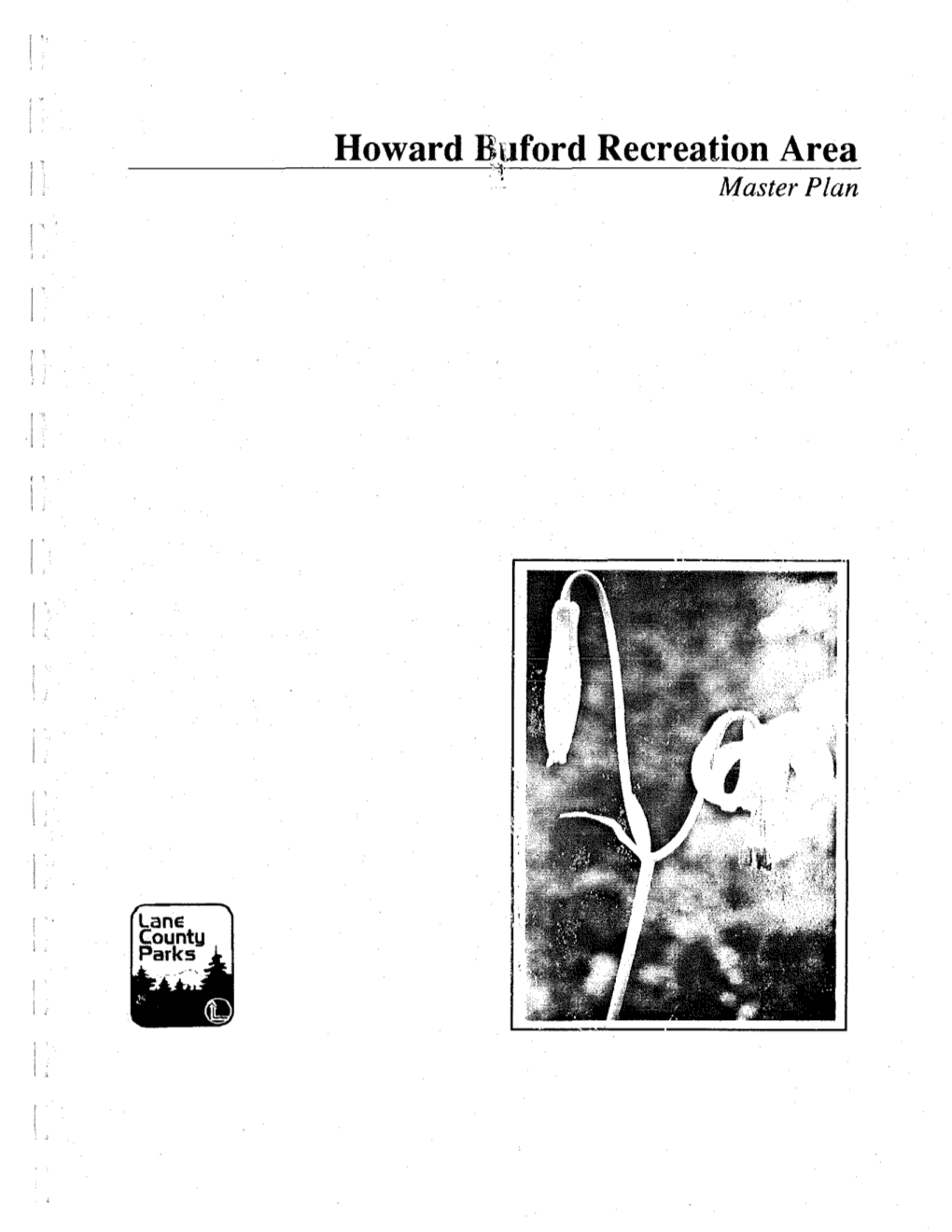 Howard Buford Recreation Area I ------~·I· I' Master Plan