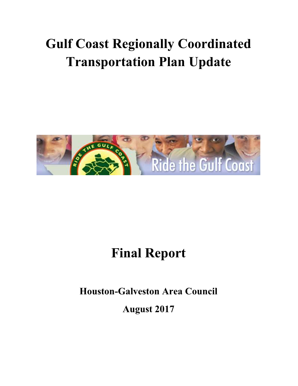 Gulf Coast Regionally Coordinated Transportation Plan Update Final