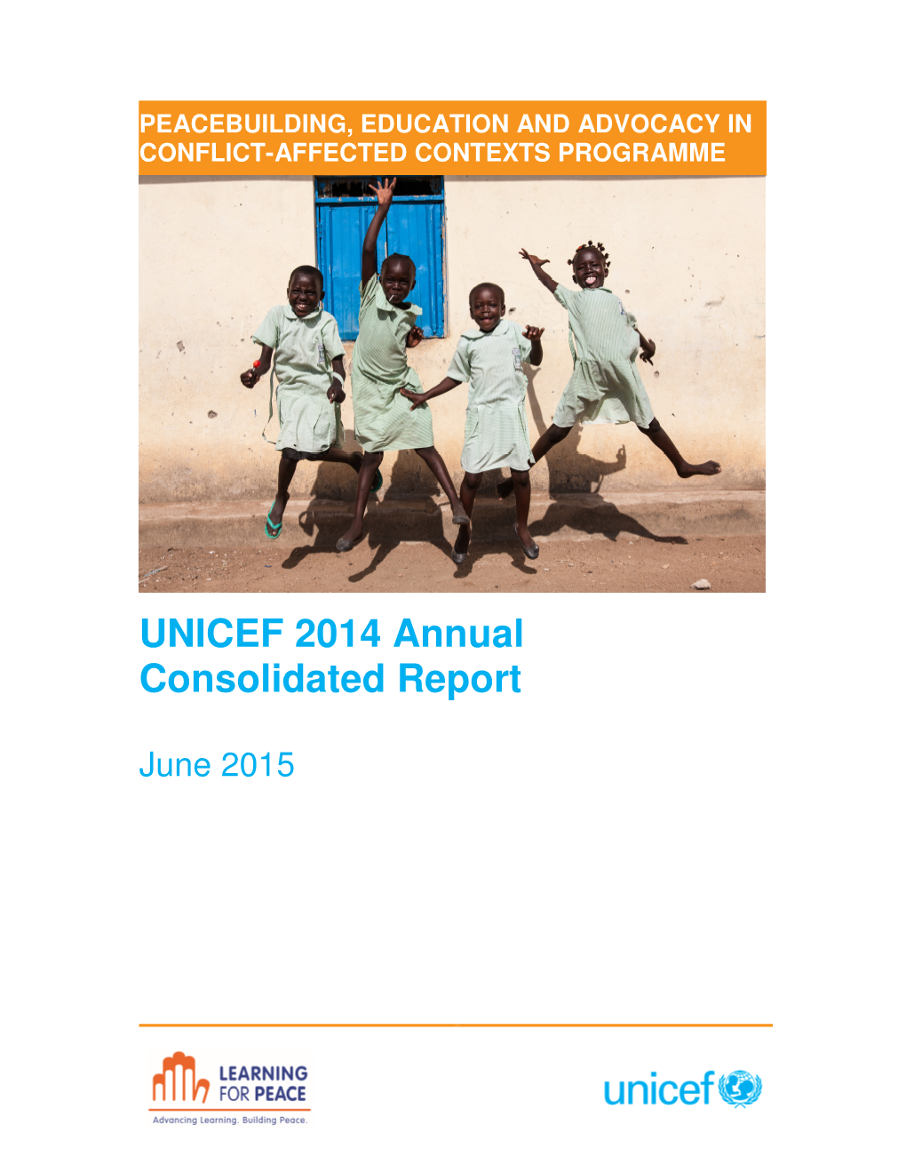 UNICEF 2014 Annual Consolidated Report