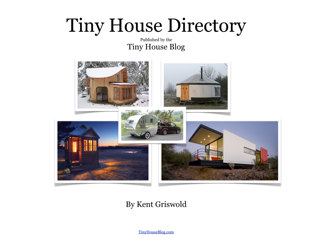 Tiny House Directory V3