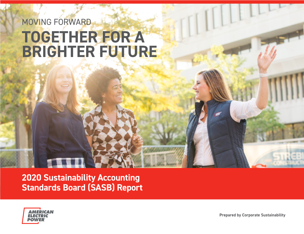 AEP's 2020 SASB Report