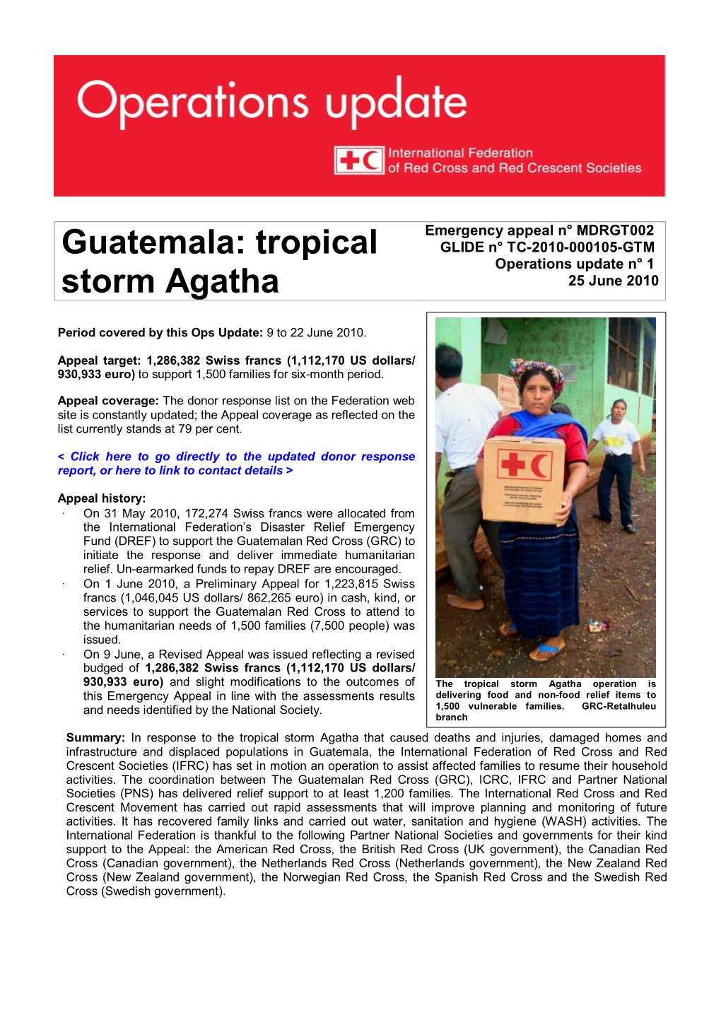 Tropical Storm Agatha