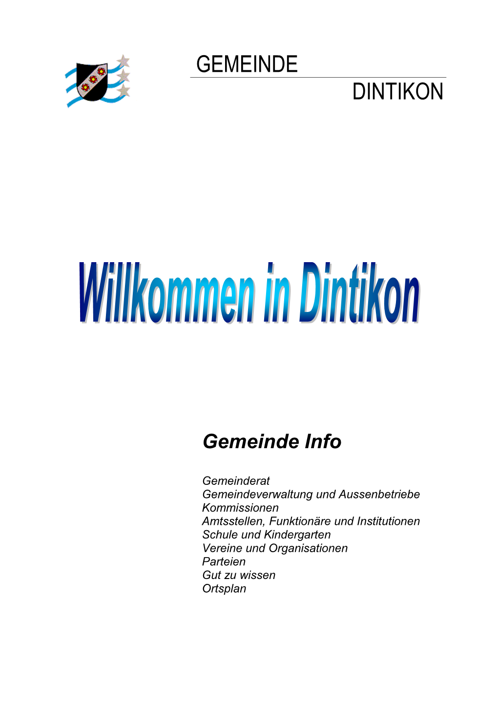 Gemeinde Dintikon