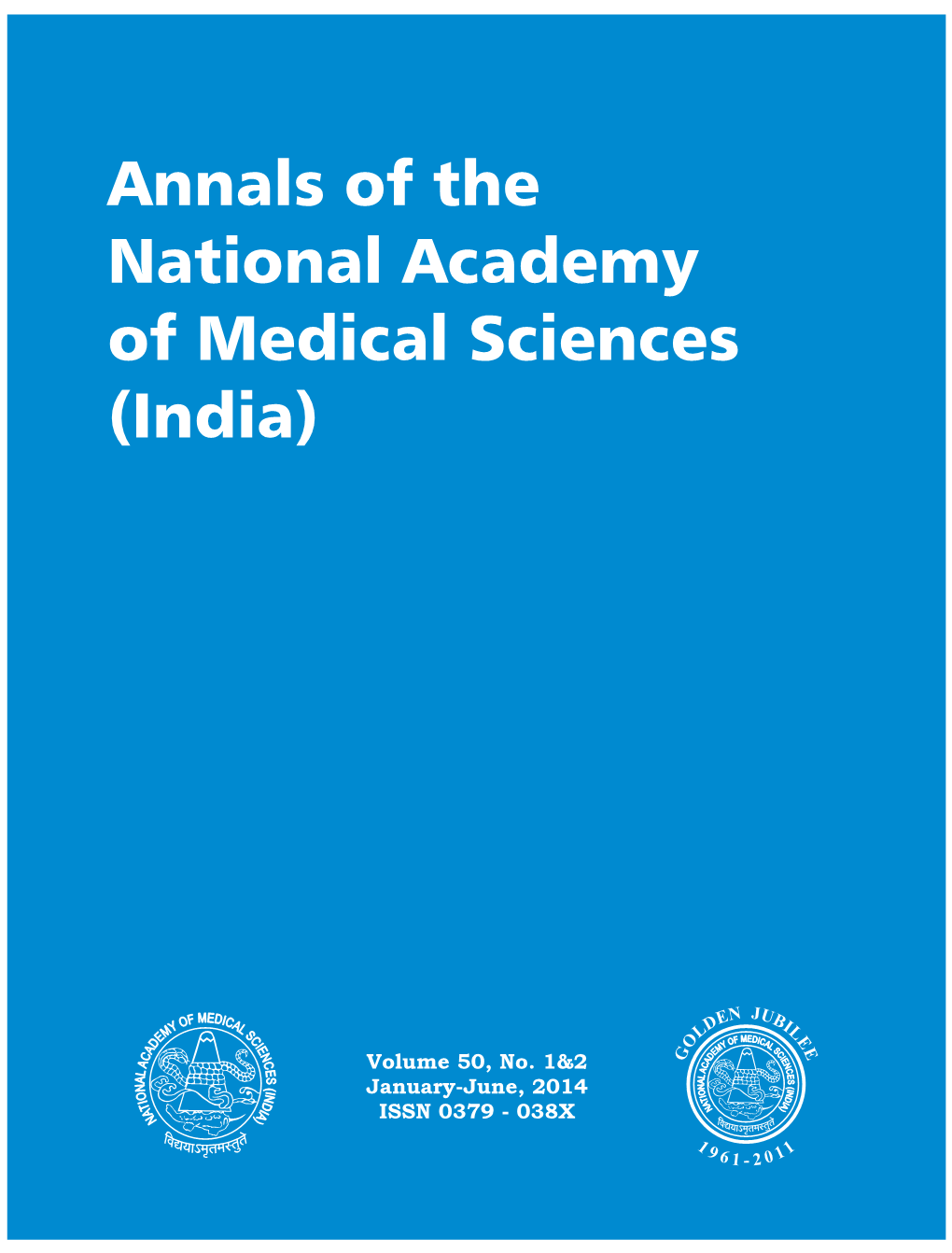 Annals of the National Academy of Medical Sciences (India)