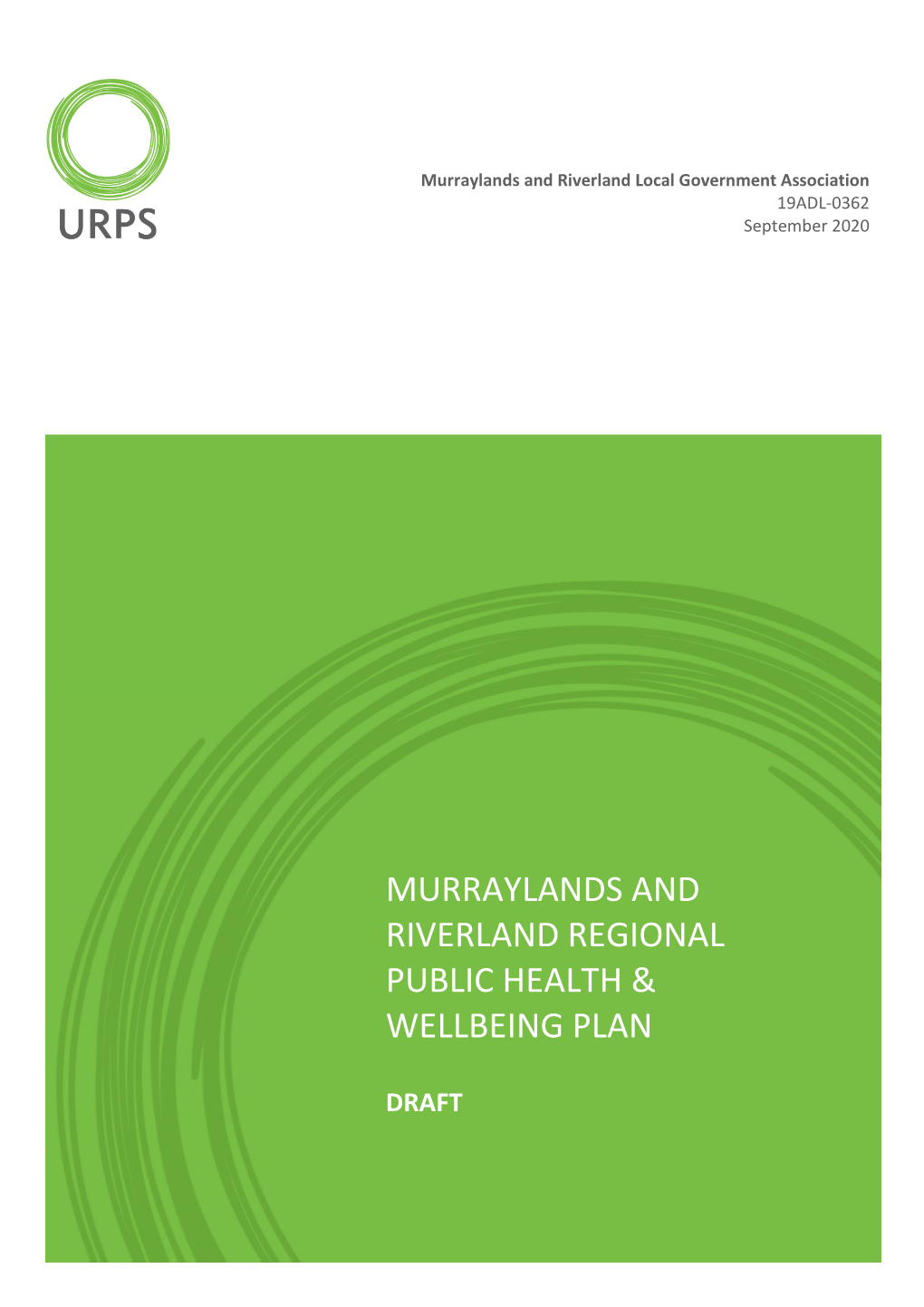 Murraylands and Riverland Regional Public Health & Wellbeing Plan