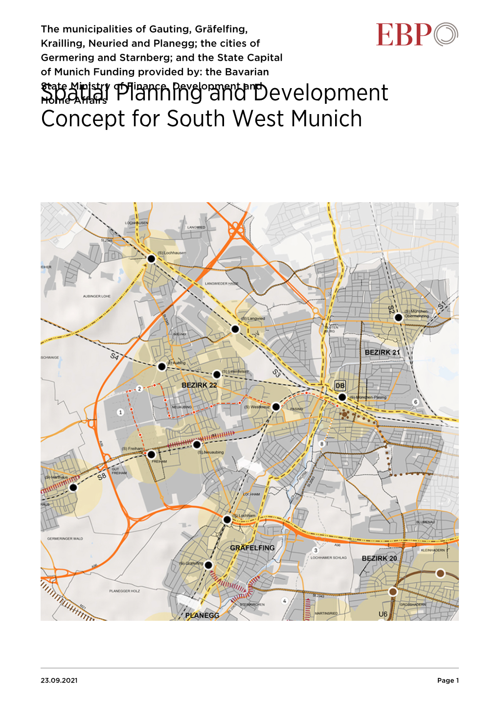 Spatial Planning and Development Concept for South West Munich