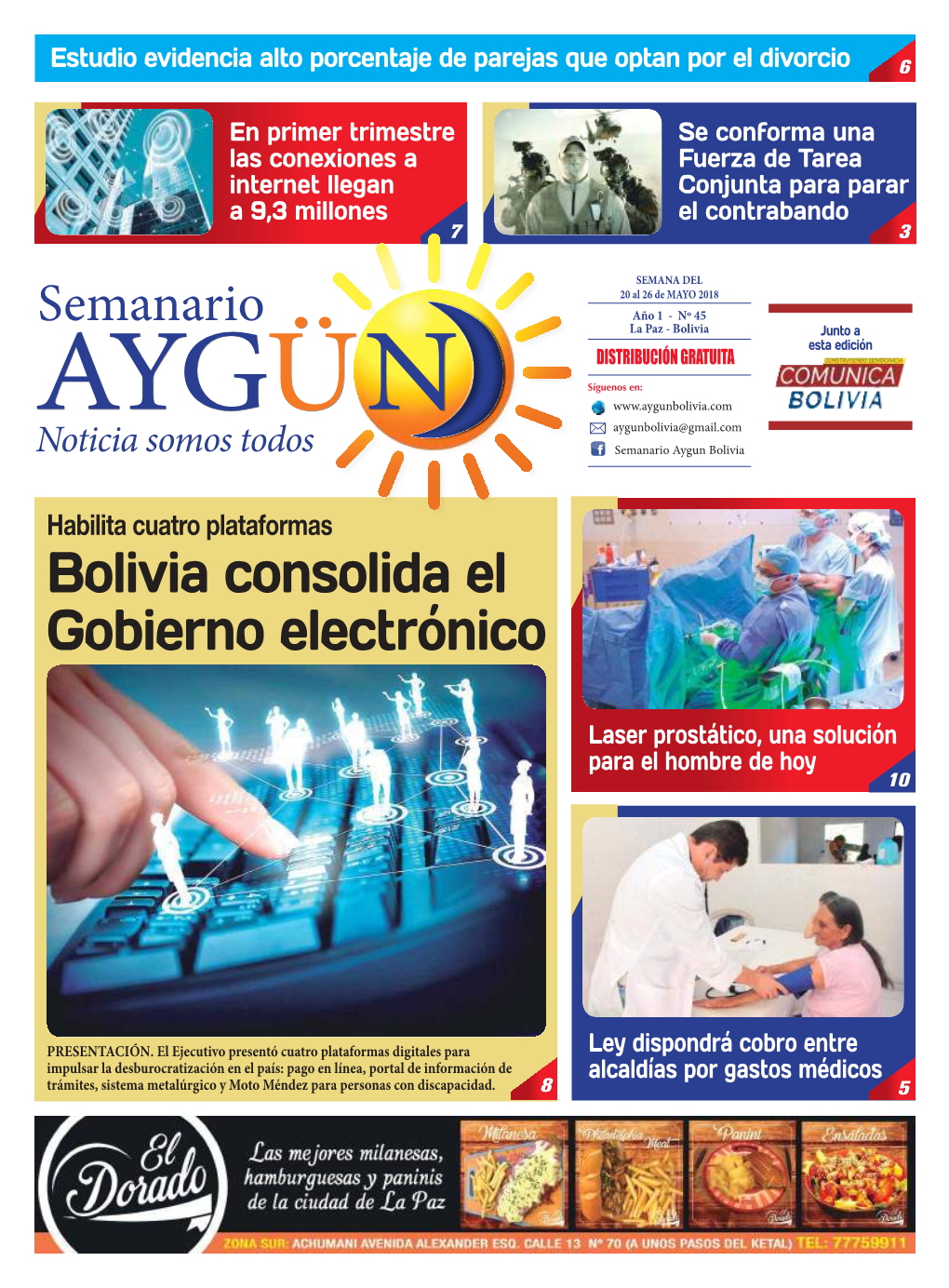 Bolivia Consolida El Gobierno Electrónico