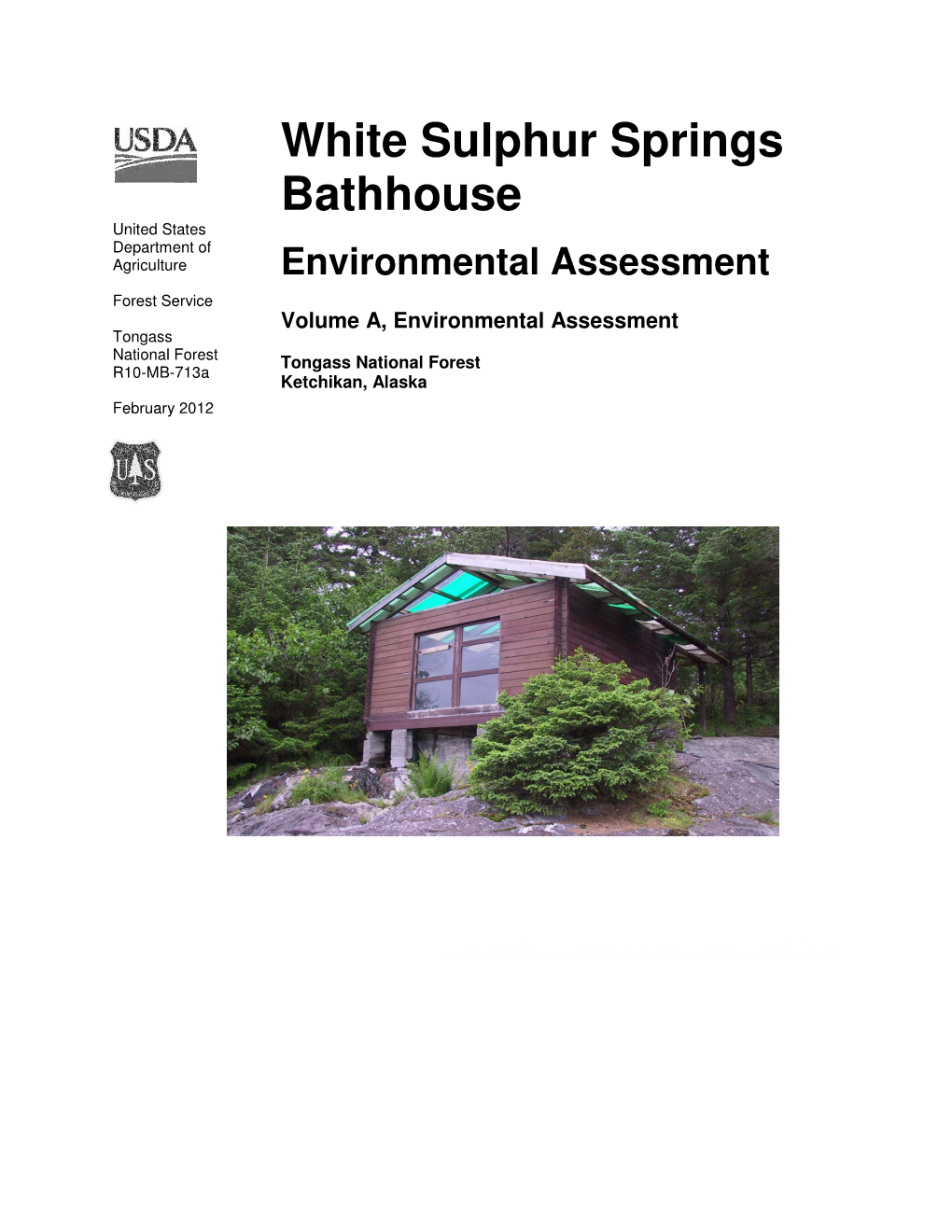 White Sulphur Springs Bathhouse Environmental Assessment - Key Acronyms and Other Terms