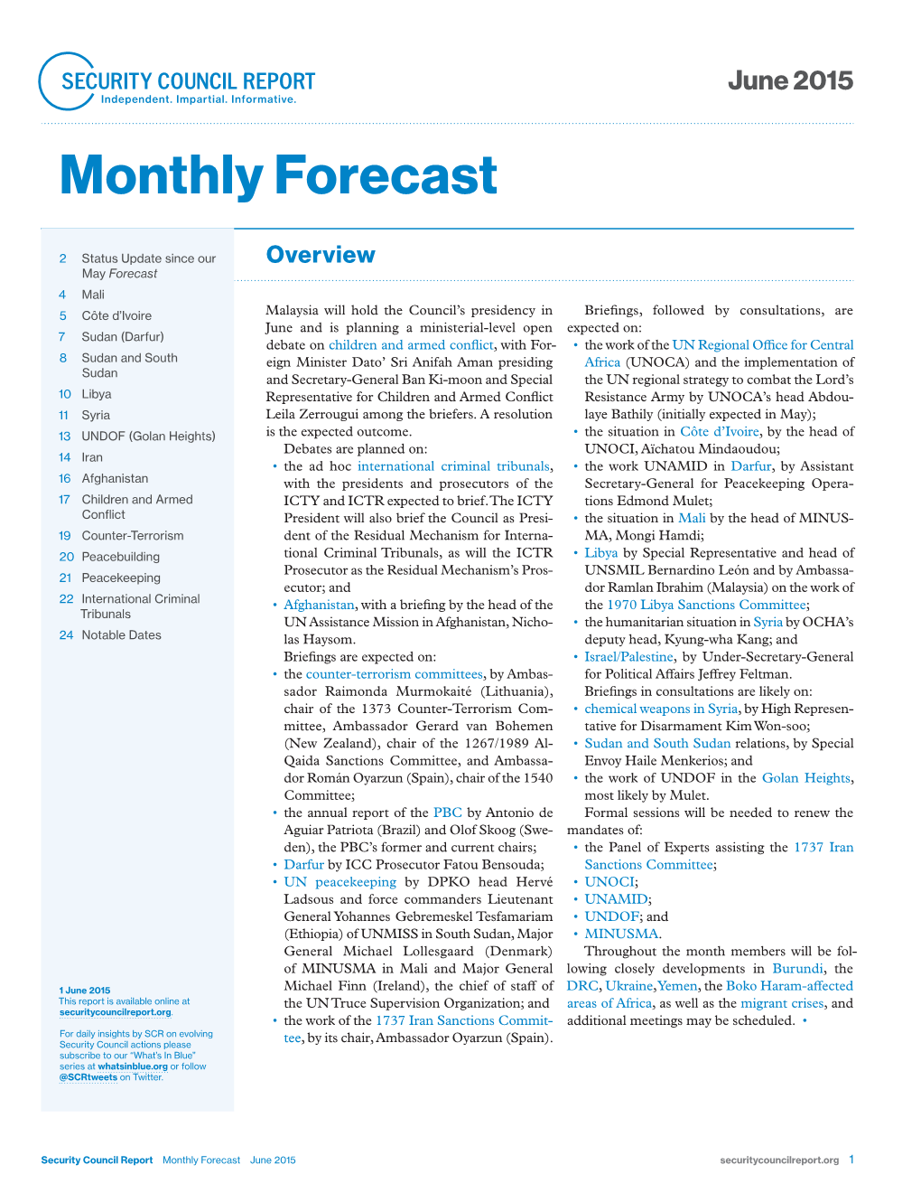 Forecast June 2015.Indd