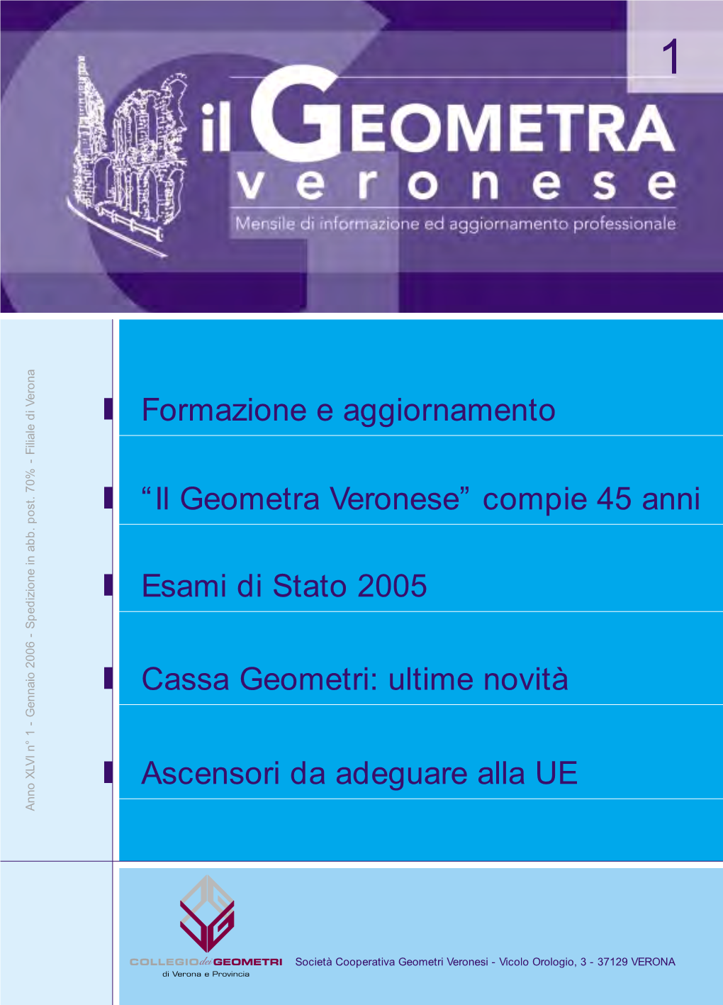 Formazione E Aggiornamento “Il Geometra Veronese” Compie 45