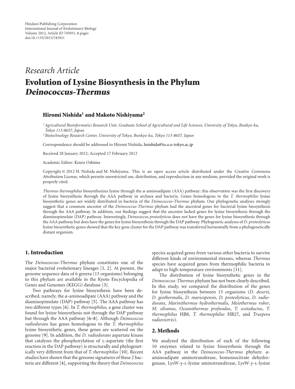 Deinococcus-Thermus