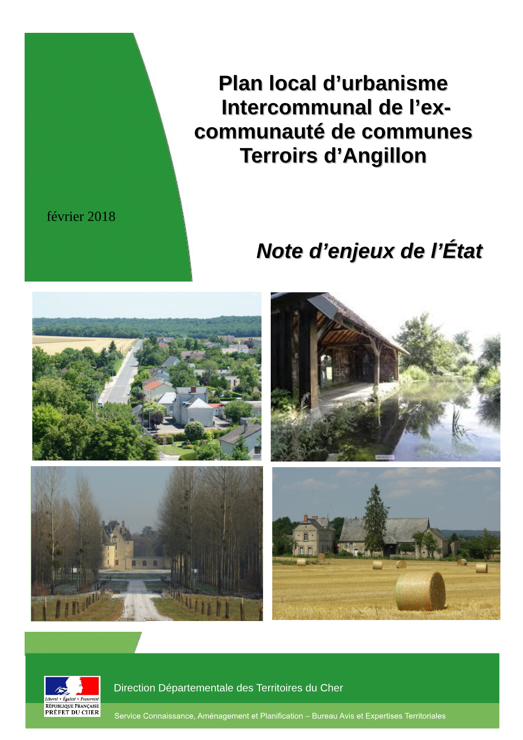 Note D'enjeux De L'état Plan Local D