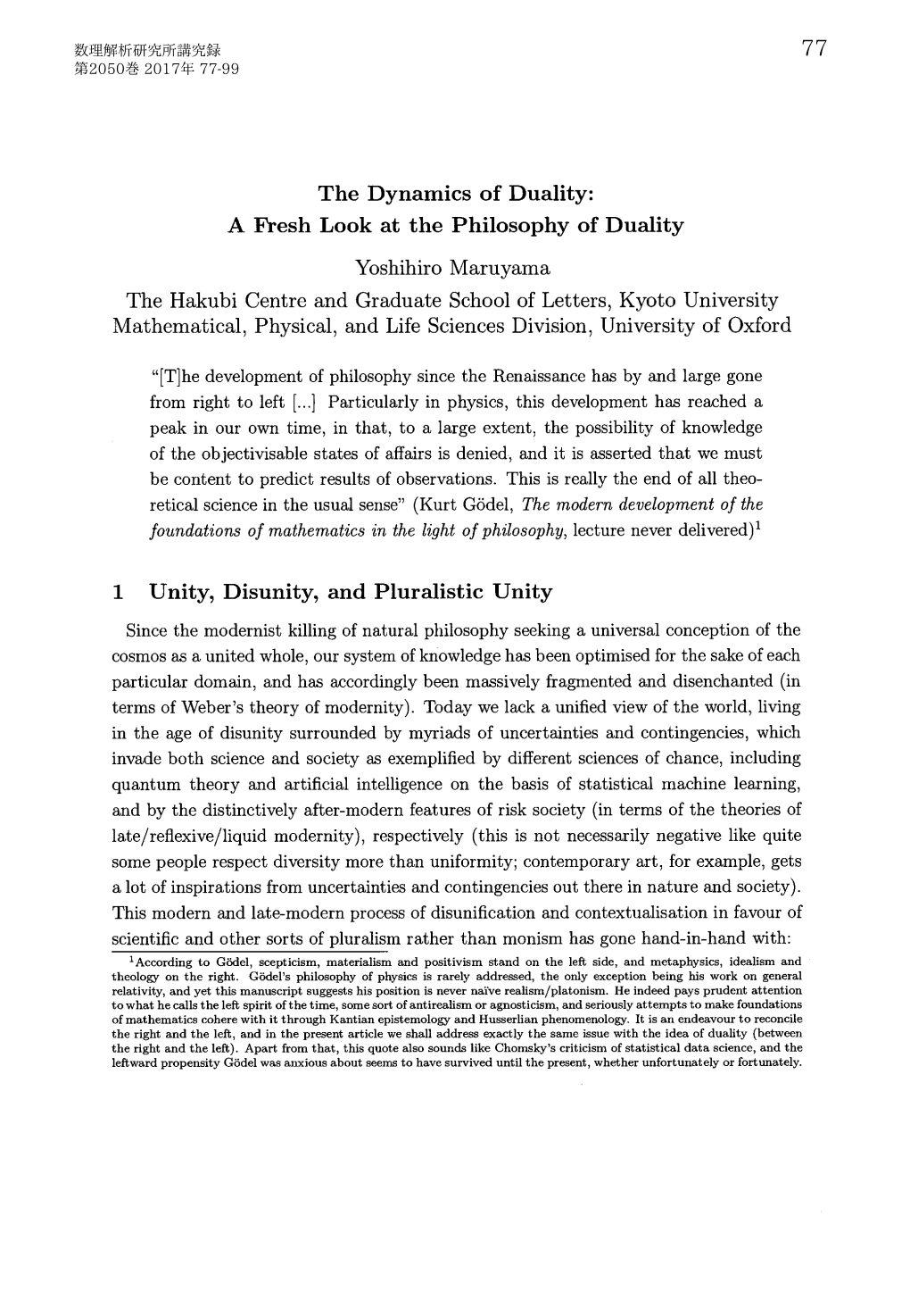 The Dynamics of Duality: a Fresh Look at the Philosophy of Duality