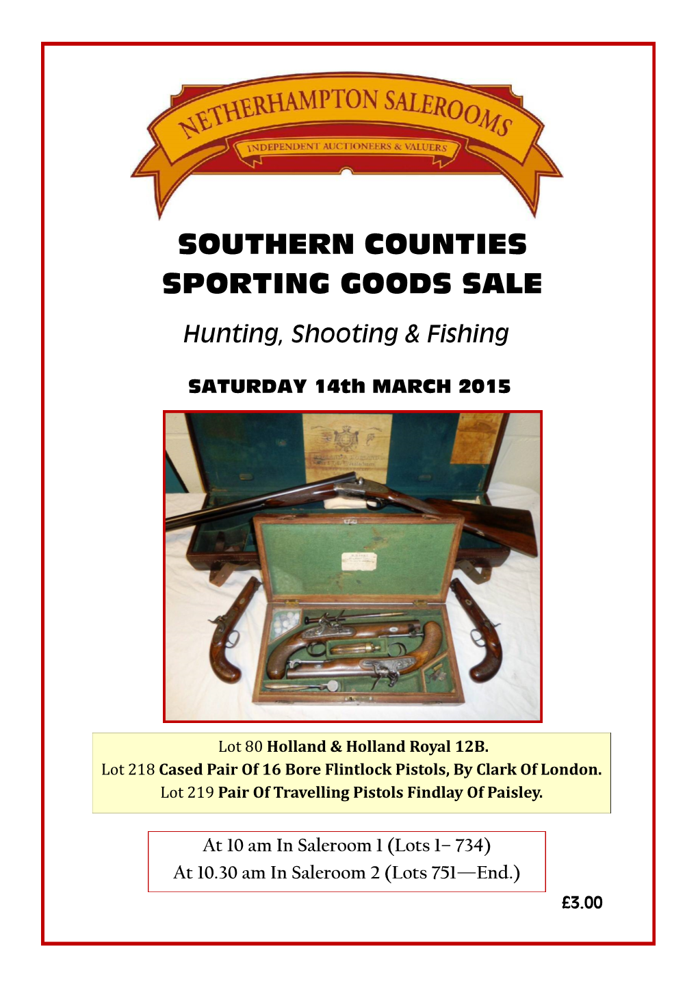 Southern Counties Sporting Goods Sale