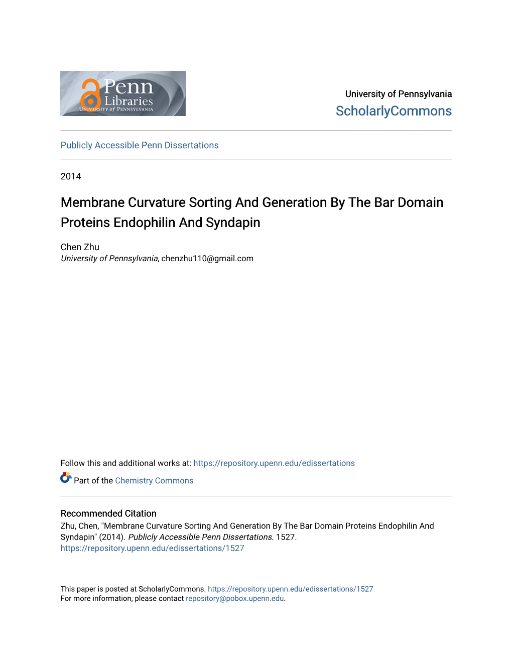 Membrane Curvature Sorting and Generation by the Bar Domain Proteins Endophilin and Syndapin