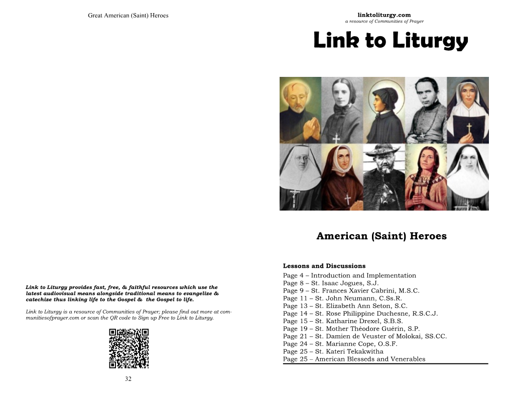 Link to Liturgy