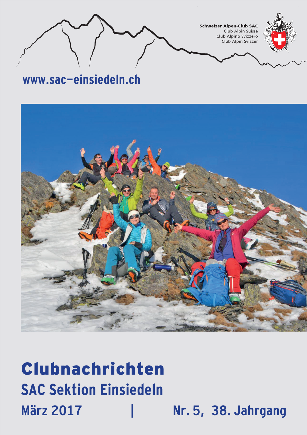 Clubnachrichten SAC Sektion Einsiedeln März 2017 | Nr