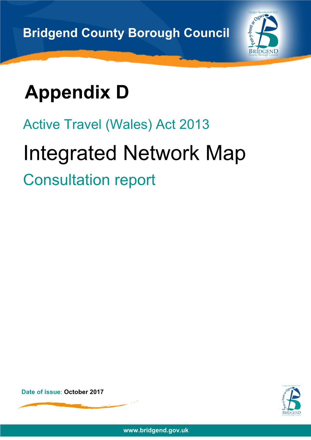 Integrated Network Map Consultation Report