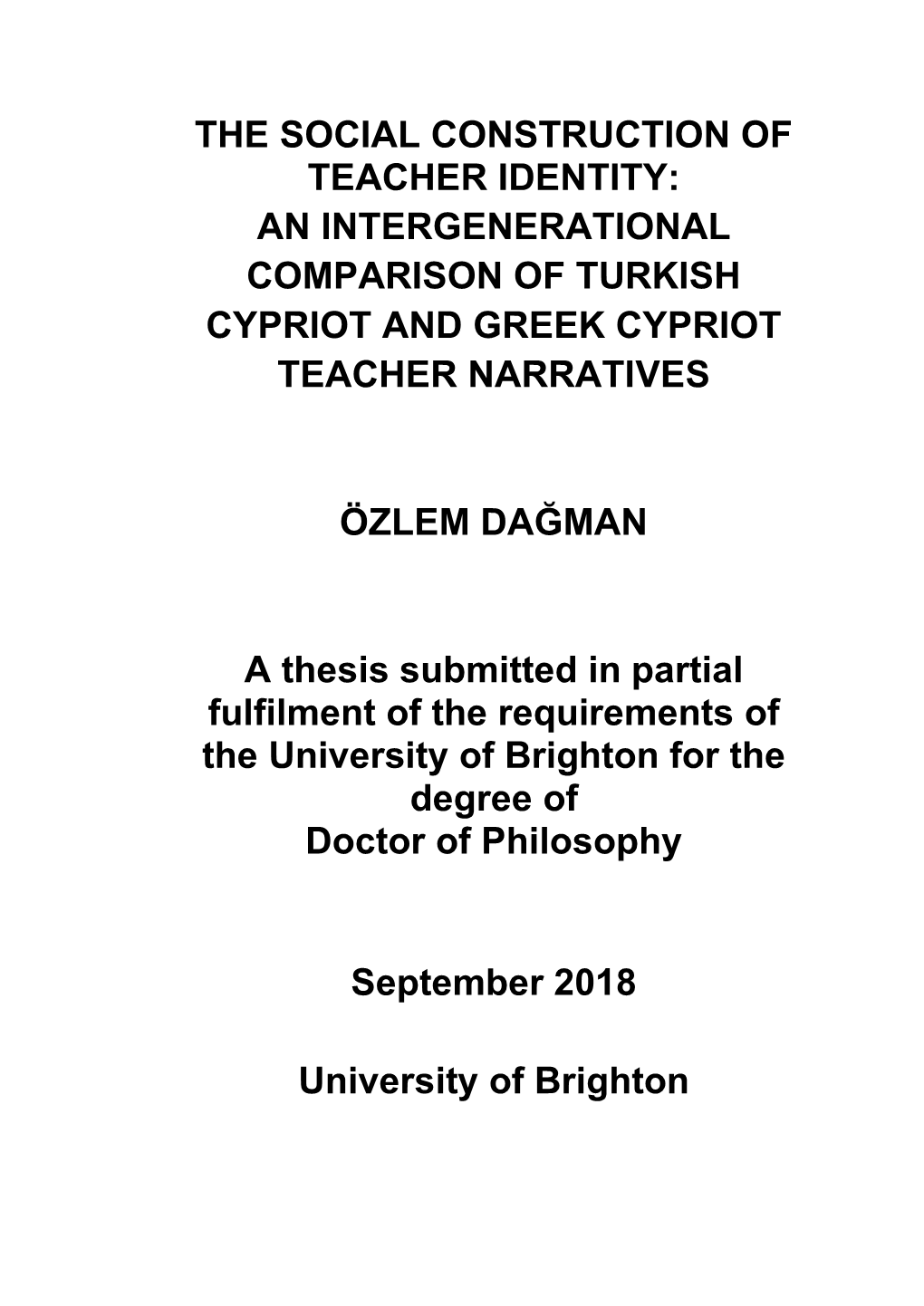 Ozlem Dagman Thesis