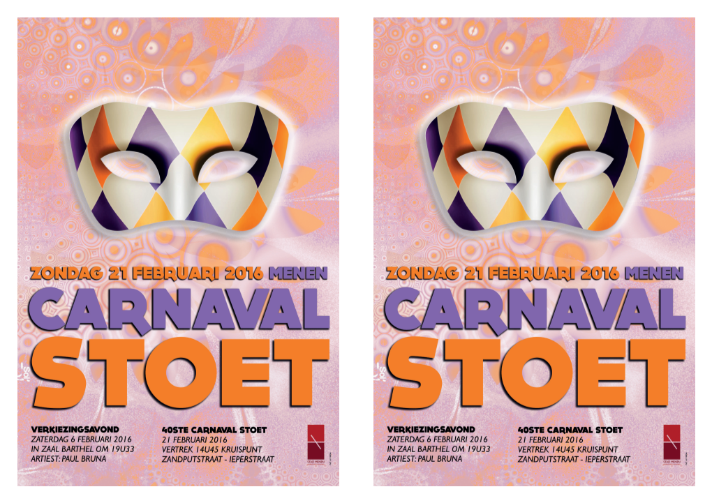 40Ste Carnavalsstoet 40Ste Carnavalsstoet Zondag 21 Februari 2016 Zondag 21 Februari 2016 Volgorde Van De Stoet: Volgorde Van De Stoet