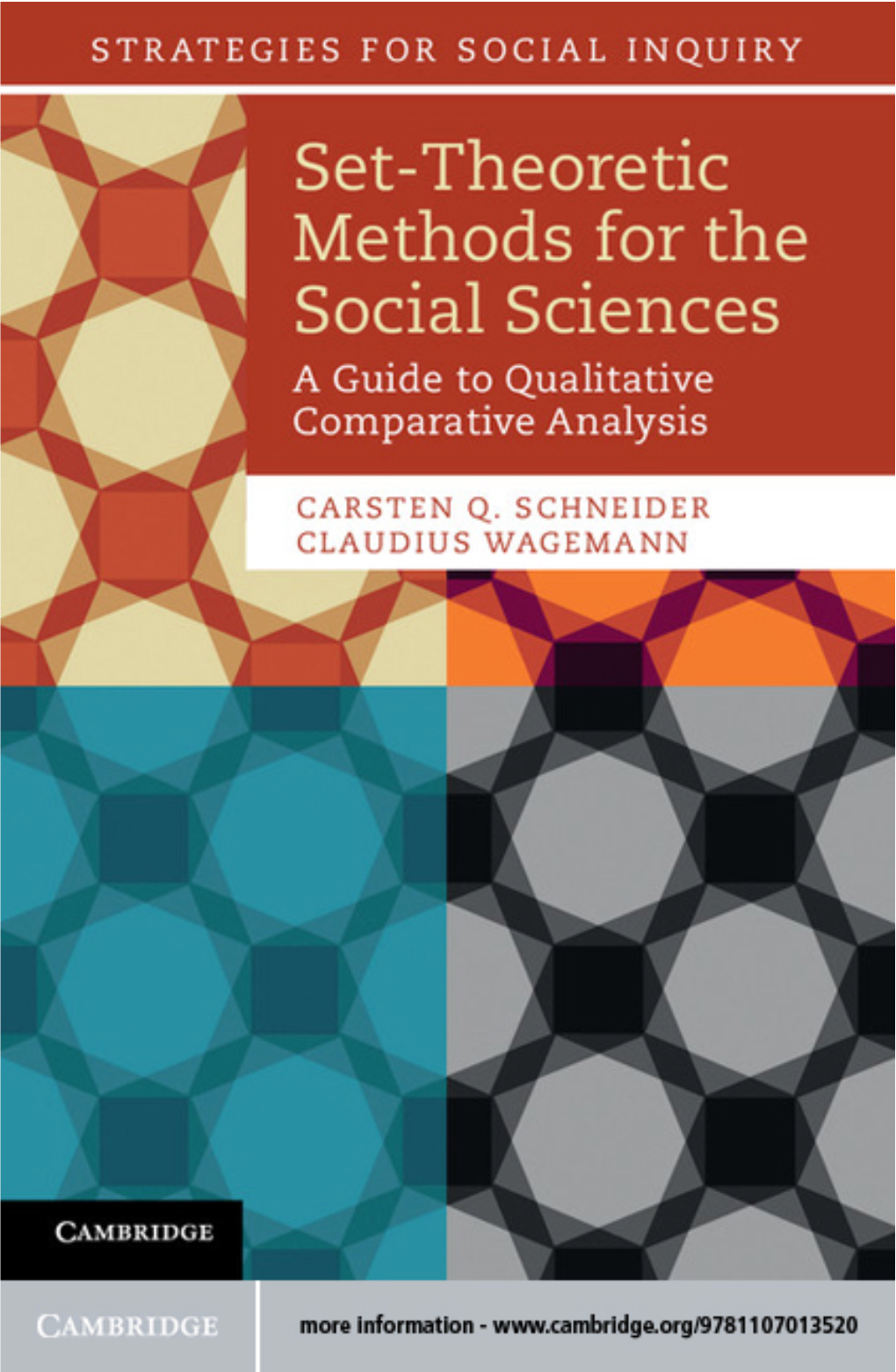 Set-Theoretic Methods for the Social Sciences