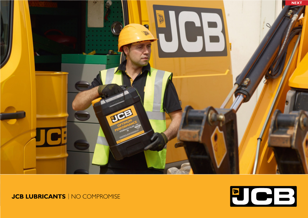 Jcb Lubricants | No Compromise Jcb Lubricants No Compromise