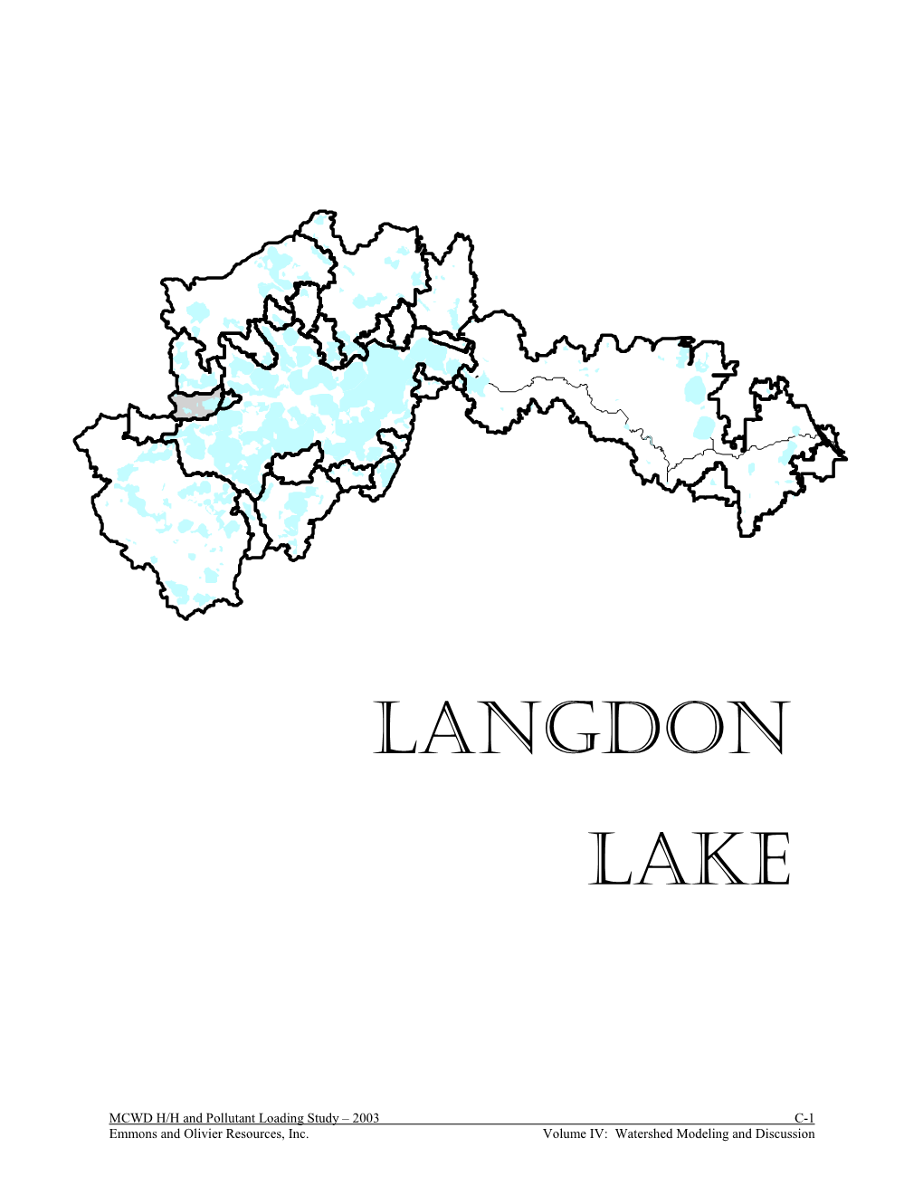 Langdon Lake