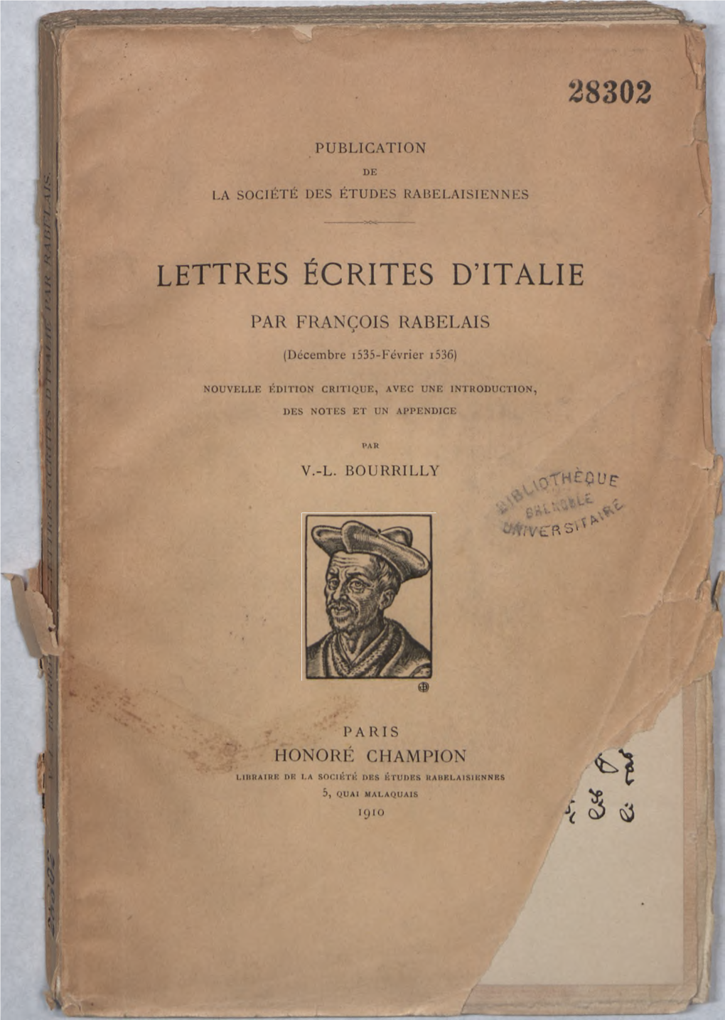 Lettres Écrites D'italie