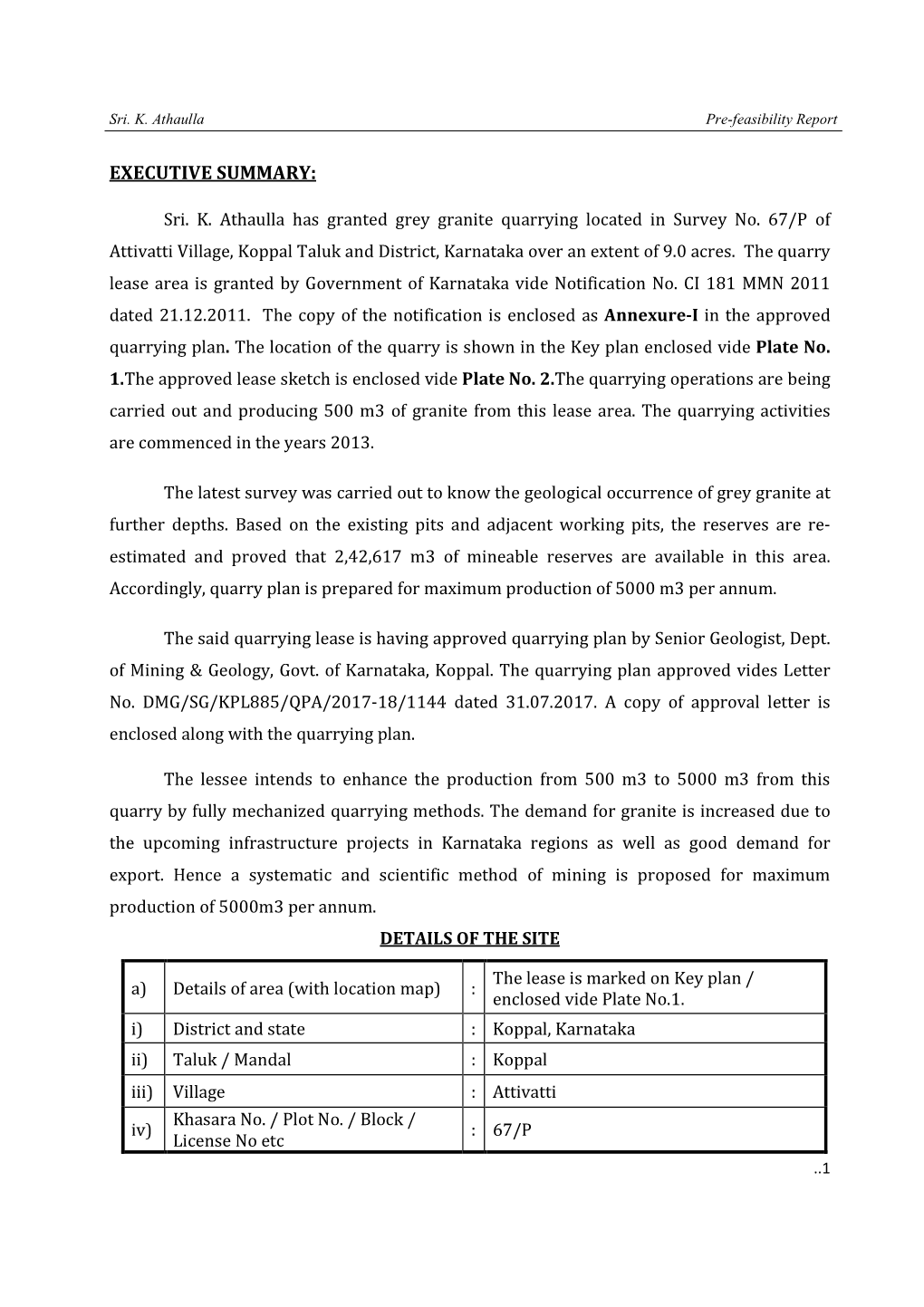 03. Pre -Feasibility