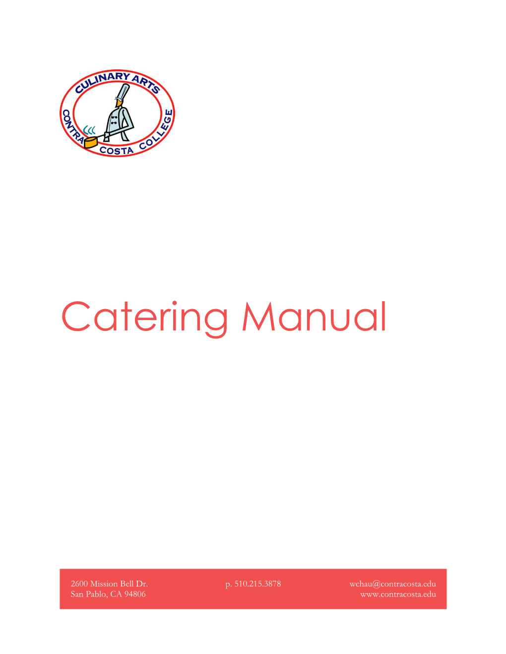 Catering Manual