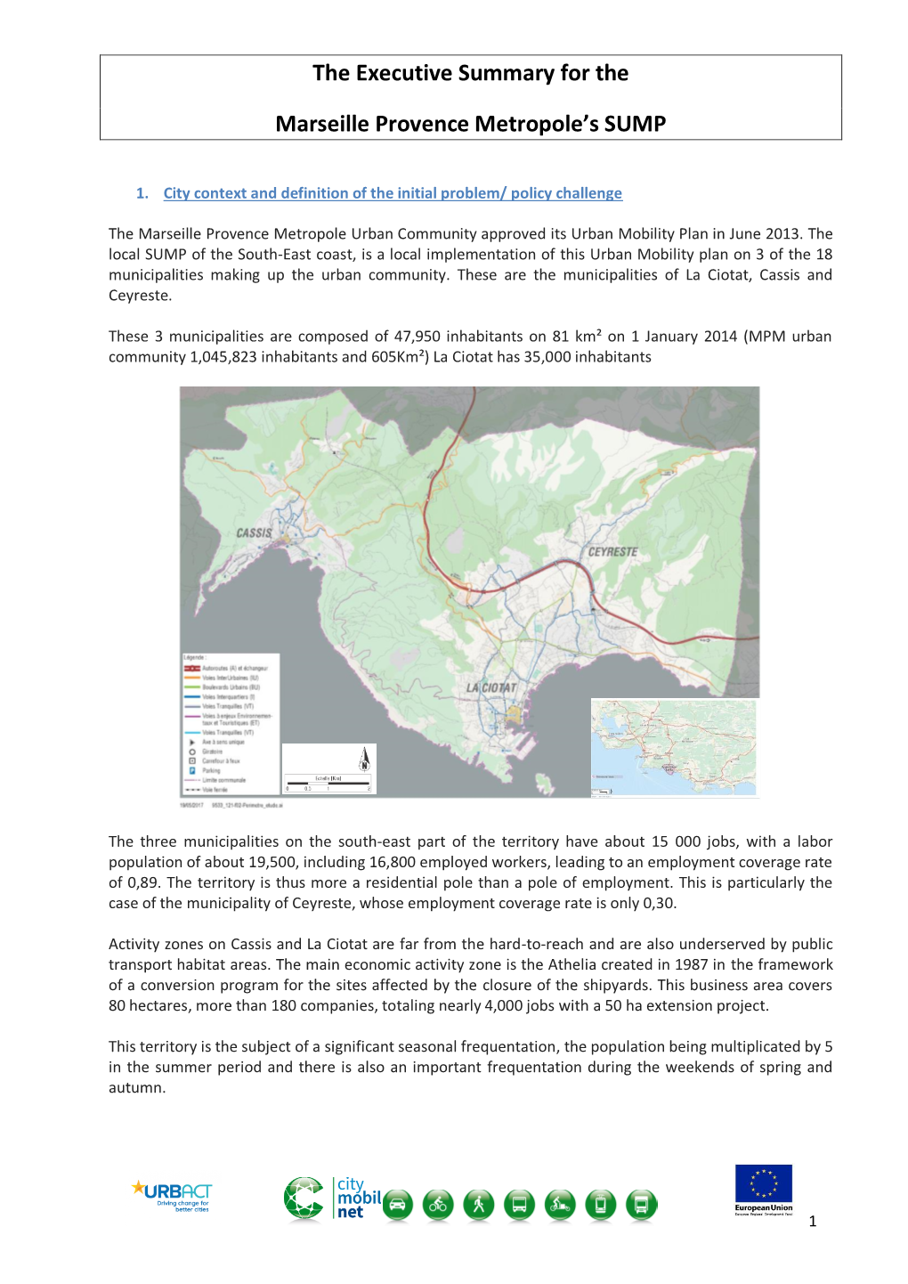 Citymobilnet Aix Marseille Provence SUMP