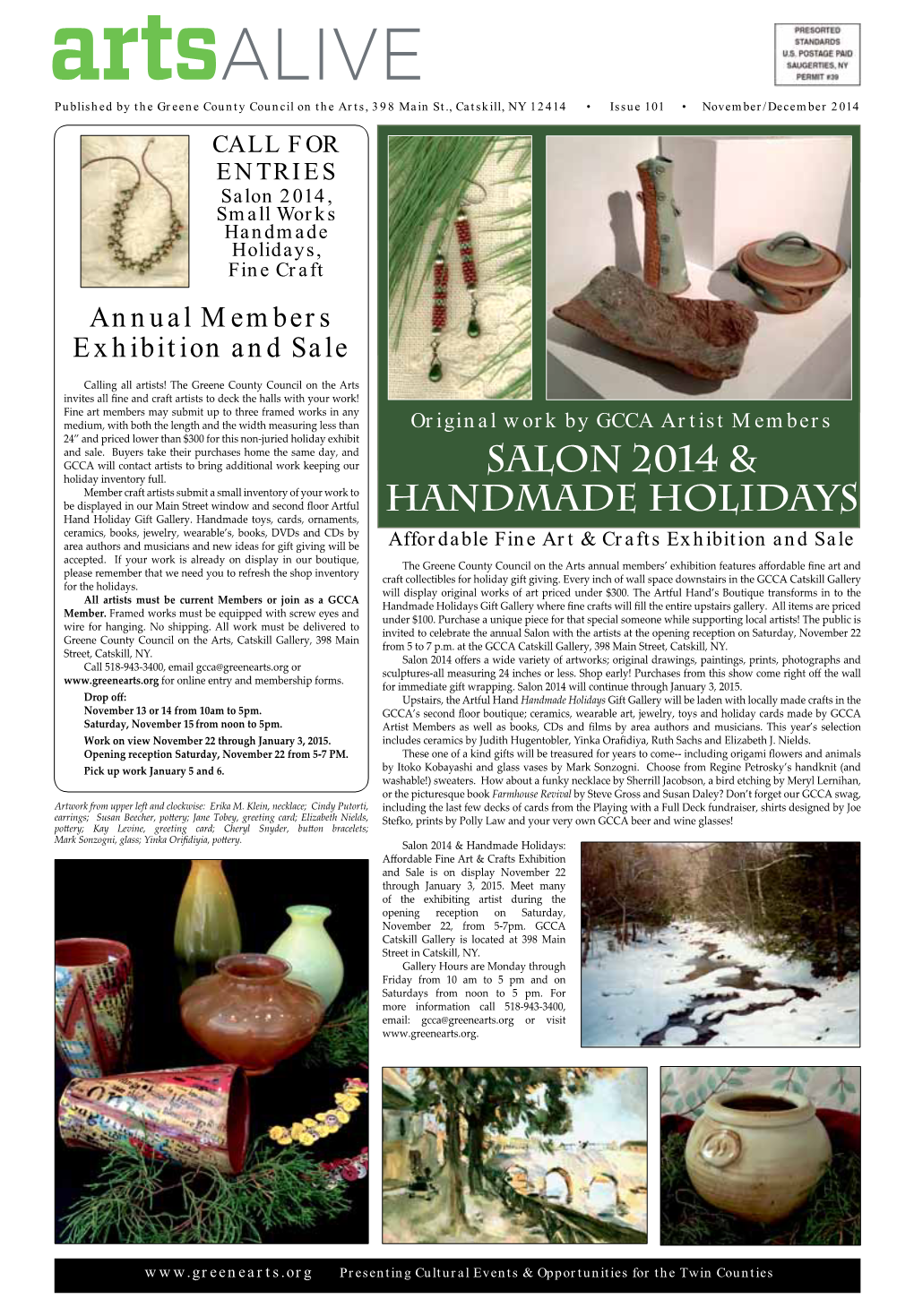 Salon 2014 & Handmade Holidays