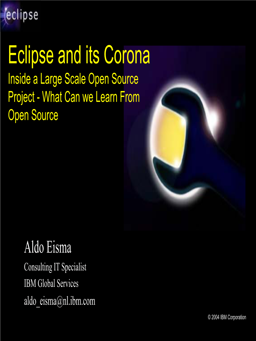 Eclipse and Its Corona: Inside a Large Scale Open Source Project