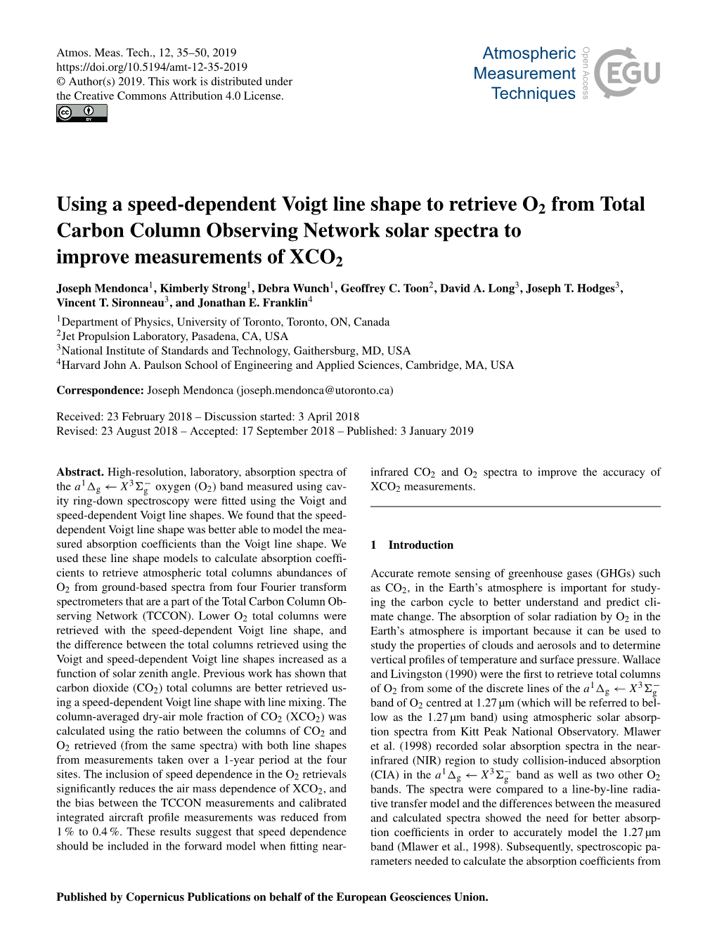 Article Is Available DA8 Spectrometer, J