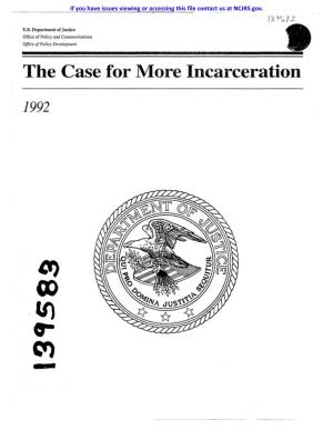 The Case for More Incarceration