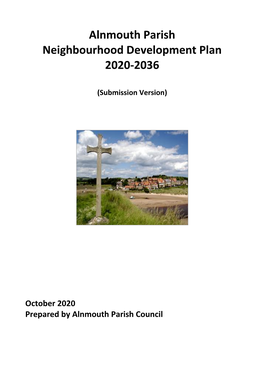 Alnmouth Parish Neighbourhood Development Plan 2020-2036